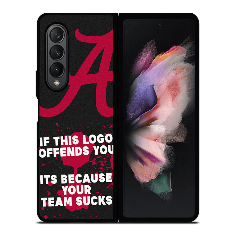 ALABAMA CRIMSON TIDE FOOTBALL FUNNY Samsung Galaxy Z Fold 3 Case Cover