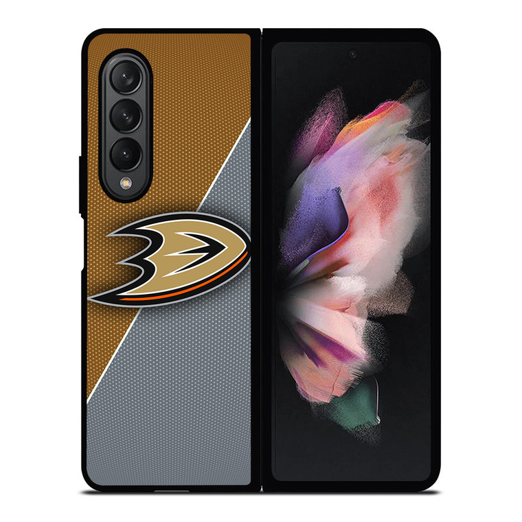ANAHEIM DUCKS NHL HOCKEY LOGO Samsung Galaxy Z Fold 3 Case Cover ANAHEIM DUCKS NHL HOCKEY LOGO Samsung Galaxy Z Fold 3 Case Cover