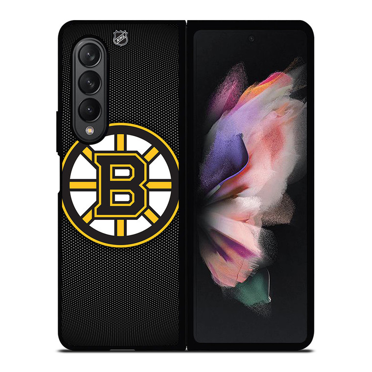 BOSTON BRUINS HOCKEY NHL LOGO Samsung Galaxy Z Fold 3 Case Cover