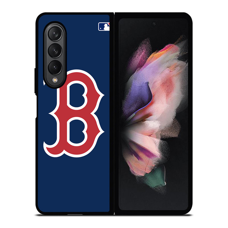 BOSTON RED SOX MLB LOGO Samsung Galaxy Z Fold 3 Case Cover