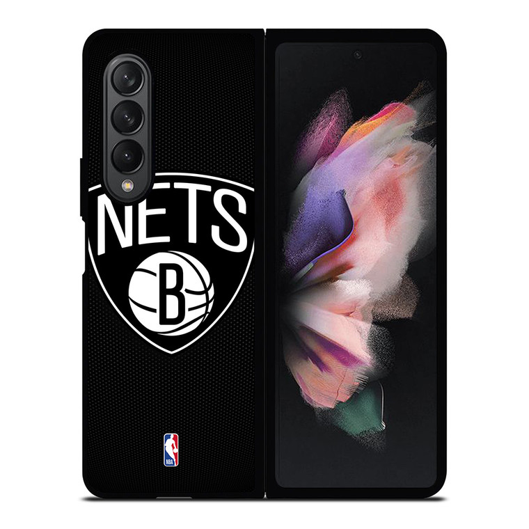 BROOKLYN NETS BASKETBALL NBA Samsung Galaxy Z Fold 3 Case Cover