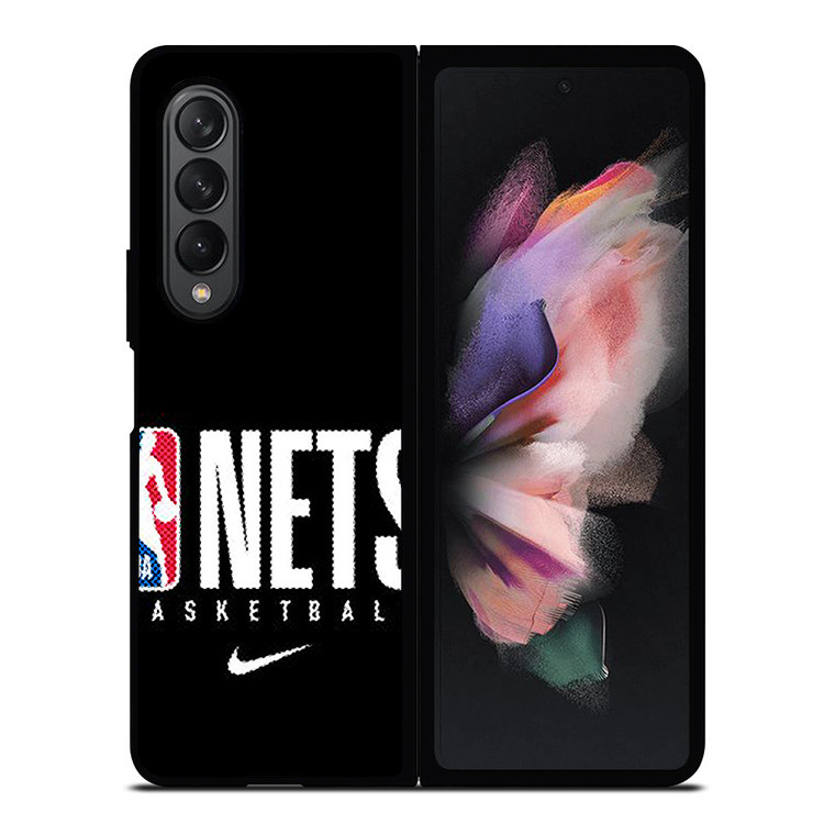 BROOKLYN NETS NBA BASKETBALL LOGO Samsung Galaxy Z Fold 3 Case Cover