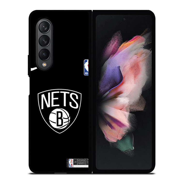 BROOKLYN NETS NIKE NBA BASKETBALL Samsung Galaxy Z Fold 3 Case Cover