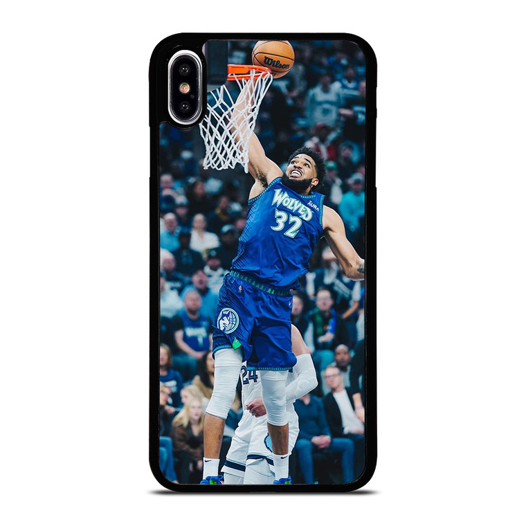 KARL ANTHONY TOWNS MINNESOTA TIMBERWOLVES 3 iPhone XS Max Case Cover