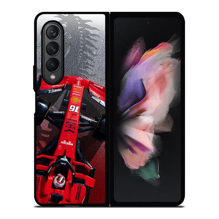 CHARLES LECLERC FERRARI FORMULA ONE F1 RACING Samsung Galaxy Z Fold 3 Case Cover