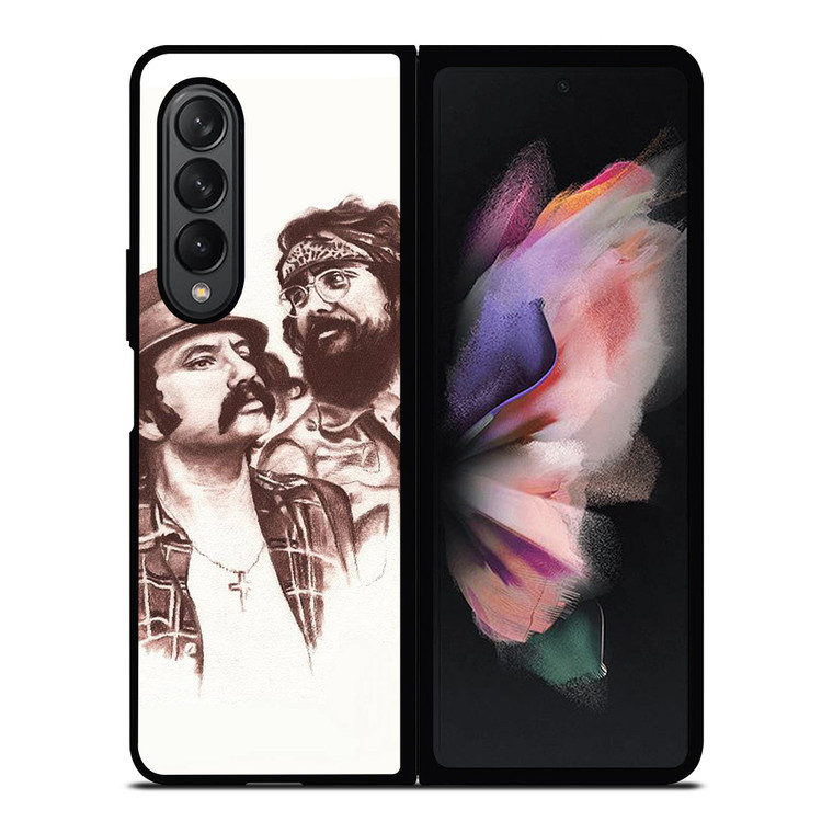CHEECH AND CHONG COMEDY DUO Samsung Galaxy Z Fold 3 Case Cover