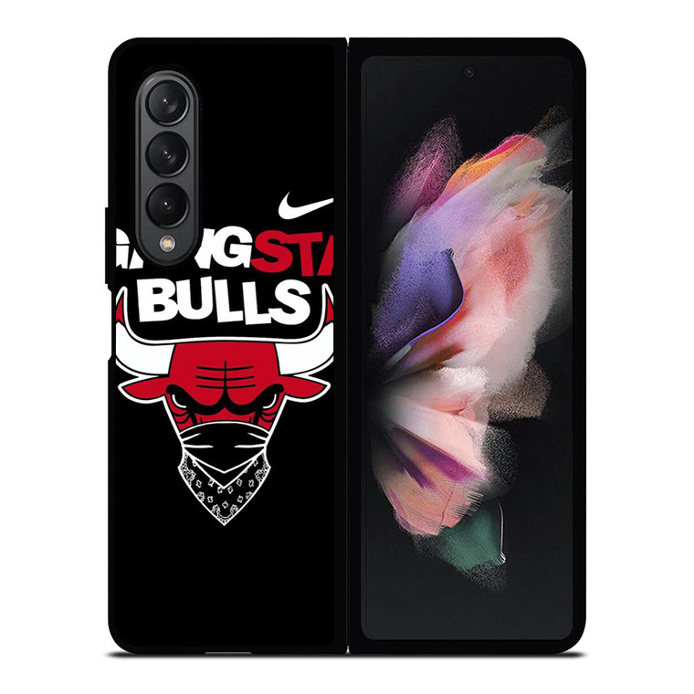 CHICAGO BULLS NBA FANS Samsung Galaxy Z Fold 3 Case Cover