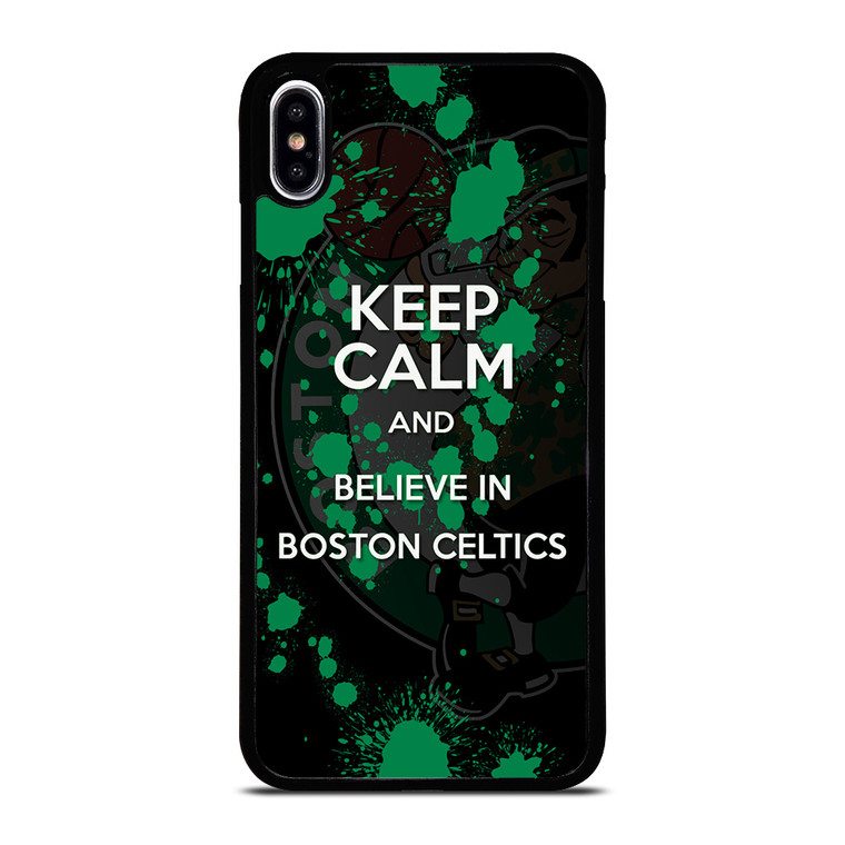 KEEP CALM AND GO BOSTON CELTICS 2 iPhone XS Max Case Cover