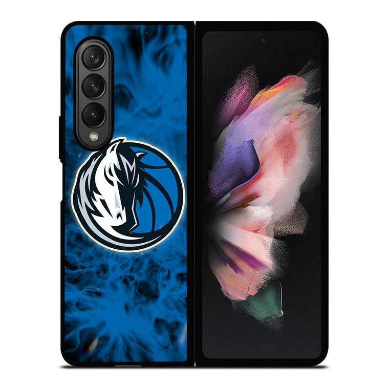 DALLAS MAVERICKS BASKETBALL NBA FIRE Samsung Galaxy Z Fold 3 Case Cover