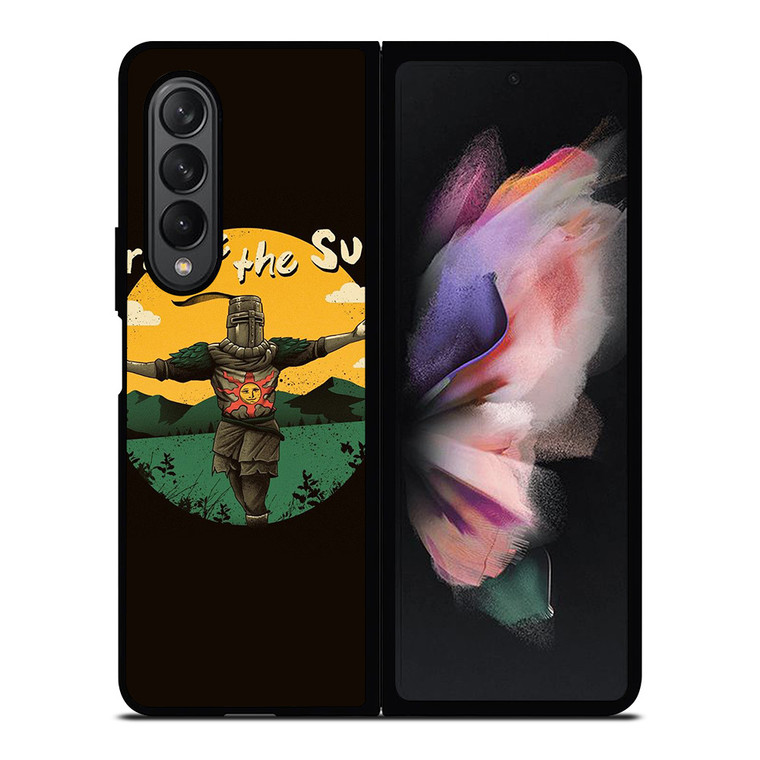 DARK SOULS GAMES PRAISE THE SUN Samsung Galaxy Z Fold 3 Case Cover