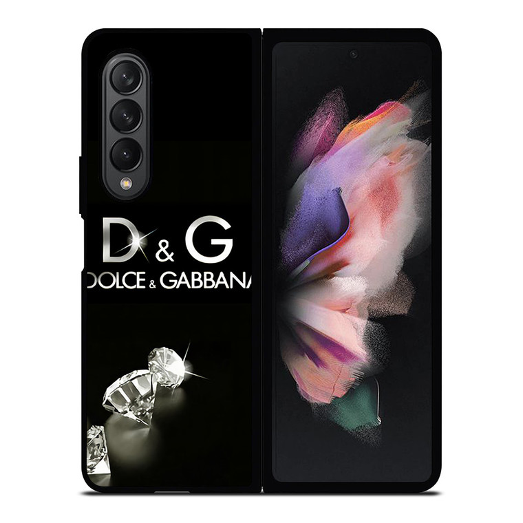 DOLCE AND GABBANA DIAMONDS Samsung Galaxy Z Fold 3 Case Cover