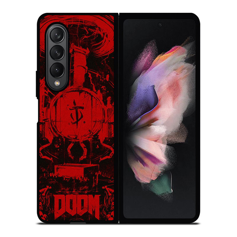 DOOM ETERNAL GAMES ART Samsung Galaxy Z Fold 3 Case Cover