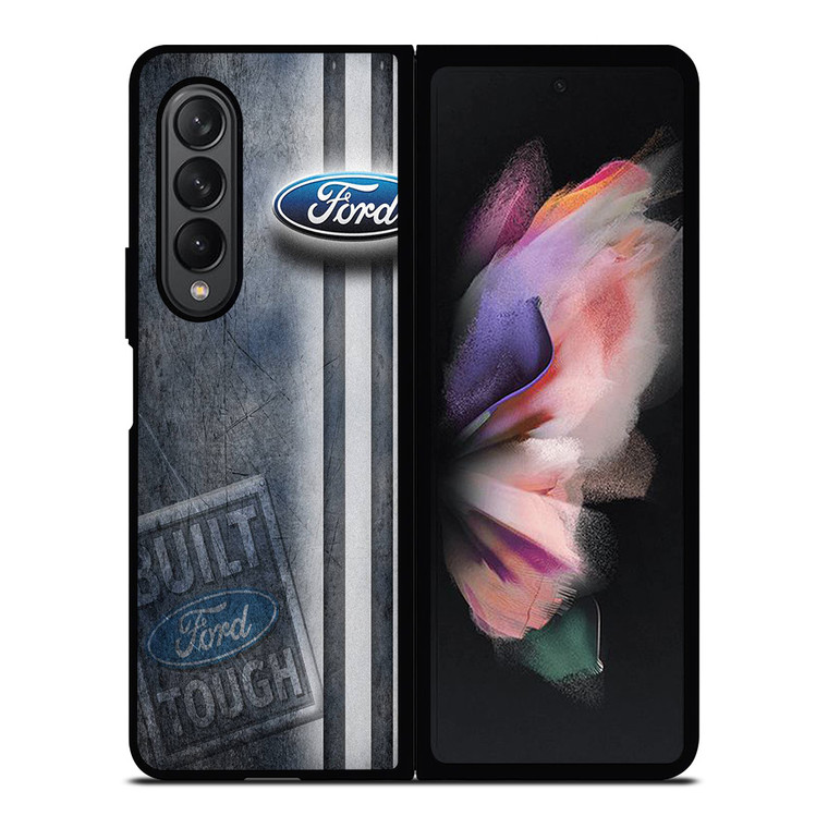 FORD BUILT TOUGH CAR Samsung Galaxy Z Fold 3 Case Cover