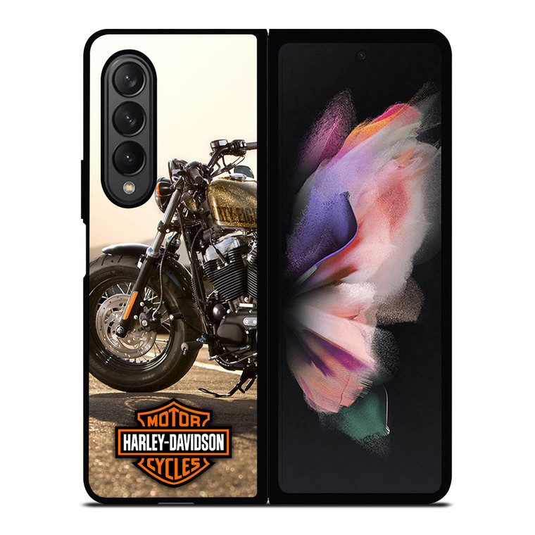 HARLEY DAVIDSON FORTY EIGHT LOGO Samsung Galaxy Z Fold 3 Case Cover