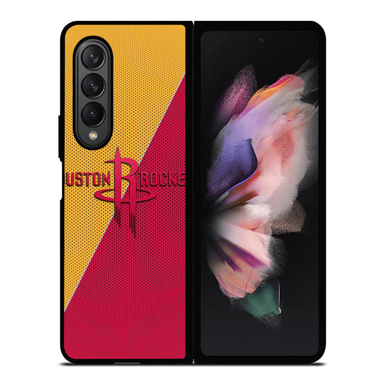 HOUSTON ROCKETS NBA BASKETBALL LOGO Samsung Galaxy Z Fold 3 Case Cover