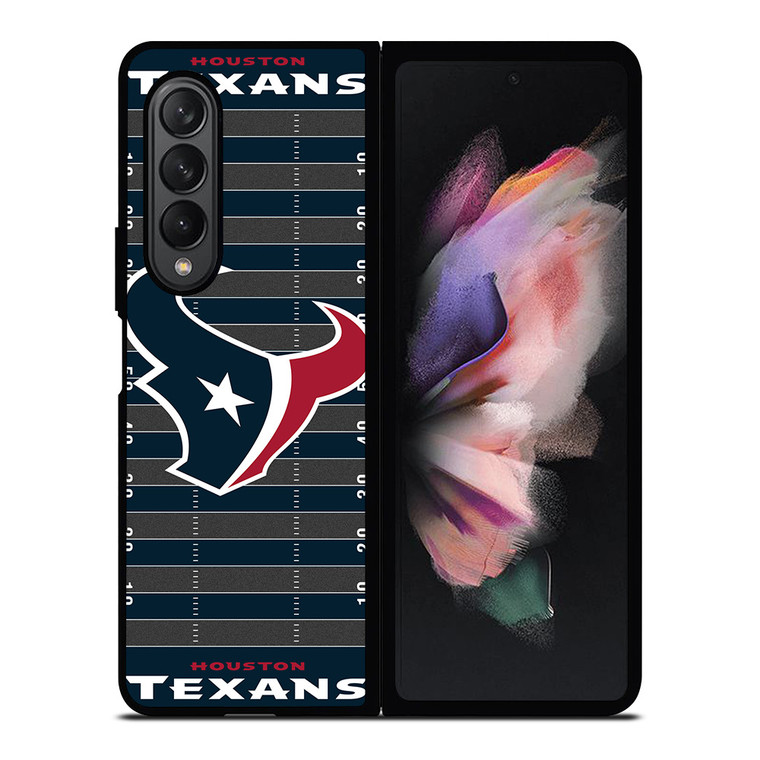 HOUSTON TEXANS FOOTBALL FIELD Samsung Galaxy Z Fold 3 Case Cover