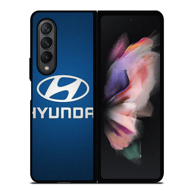 HYUNDAI MOTOR BLUE LOGO Samsung Galaxy Z Fold 3 Case Cover