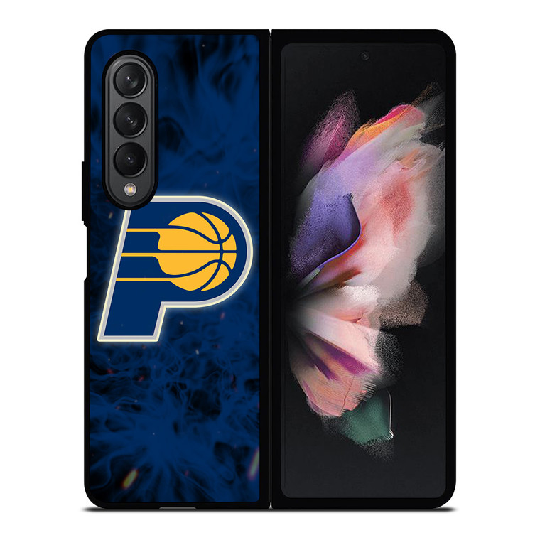 INDIANA PACERS BASKETBALL NBA FIRE Samsung Galaxy Z Fold 3 Case Cover