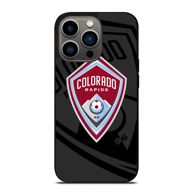 COLORADO RAPIDS MLS BLACK iPhone 13 Pro Case Cover