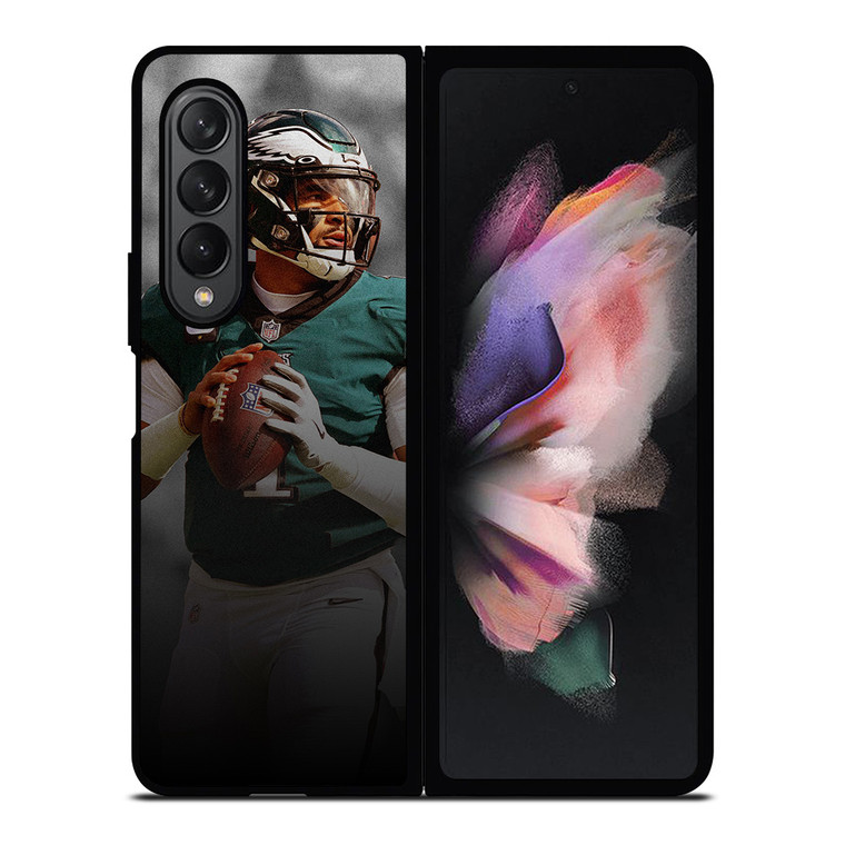 JALEN HURTS PHILADELPHIA EAGLES NFL Samsung Galaxy Z Fold 3 Case Cover