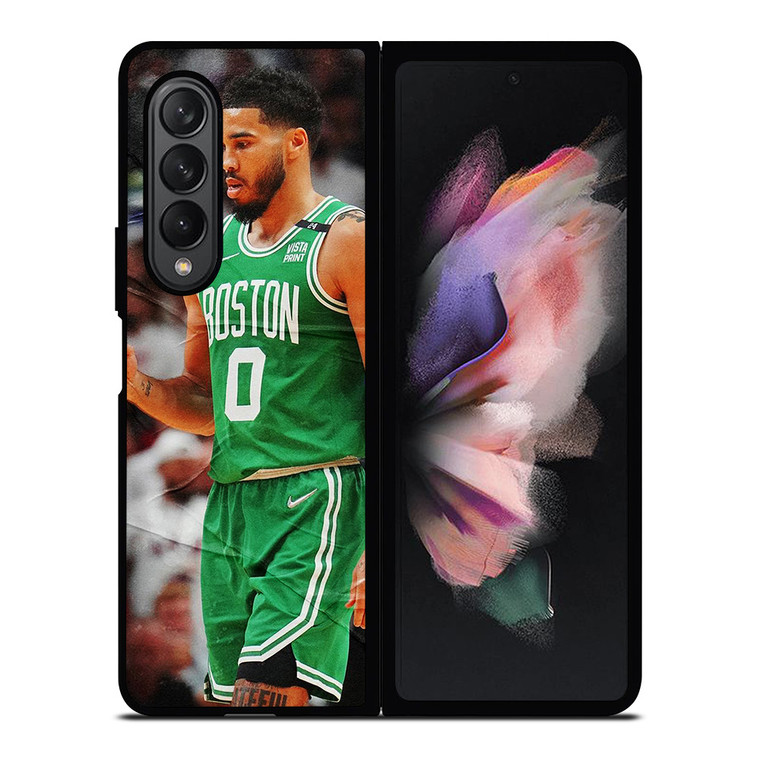 JAYSON TATUM BOSTON CELTICS Samsung Galaxy Z Fold 3 Case Cover JAYSON TATUM BOSTON CELTICS Samsung Galaxy Z Fold 3 Case Cover