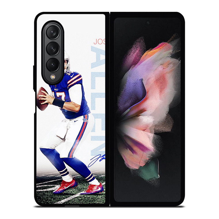 JOSH ALLEN BUFFALO BILLS NFL Samsung Galaxy Z Fold 3 Case Cover