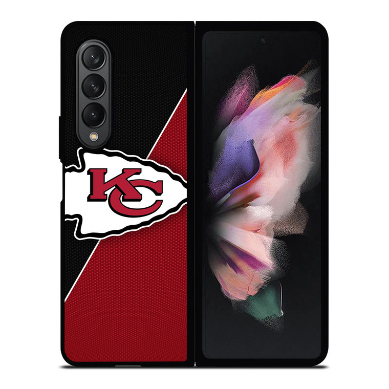 KANSAS CITY CHIEFS NFL FOOTBALL LOGO Samsung Galaxy Z Fold 3 Case Cover