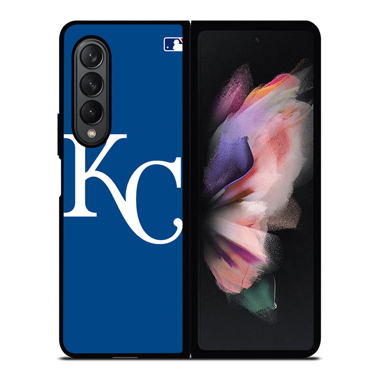 KANSAS CITY ROYALS MLB LOGO Samsung Galaxy Z Fold 3 Case Cover