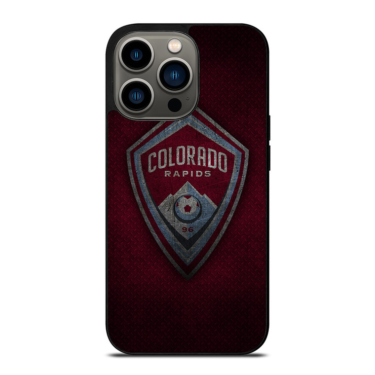 COLORADO RAPIDS SOCCER MLS iPhone 13 Pro Case Cover