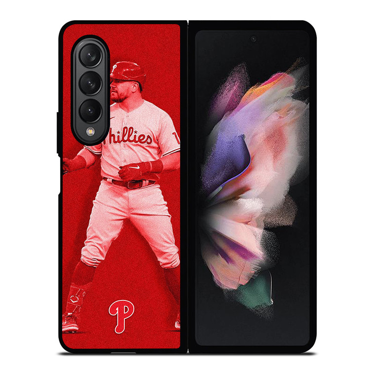 KYLE SCHWARBER PHILADELPHIA PHILLIES MLB Samsung Galaxy Z Fold 3 Case Cover