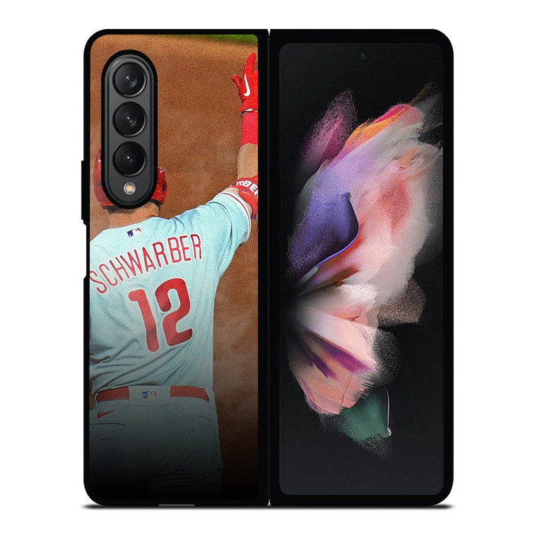 KYLE SCHWARBER PHILADELPHIA PHILLIES Samsung Galaxy Z Fold 3 Case Cover