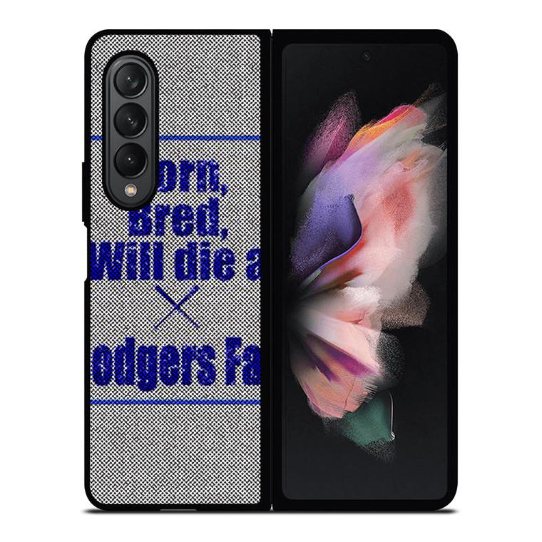 LOS ANGELES DODGERS MLB BASEBALL FANS 2 Samsung Galaxy Z Fold 3 Case Cover