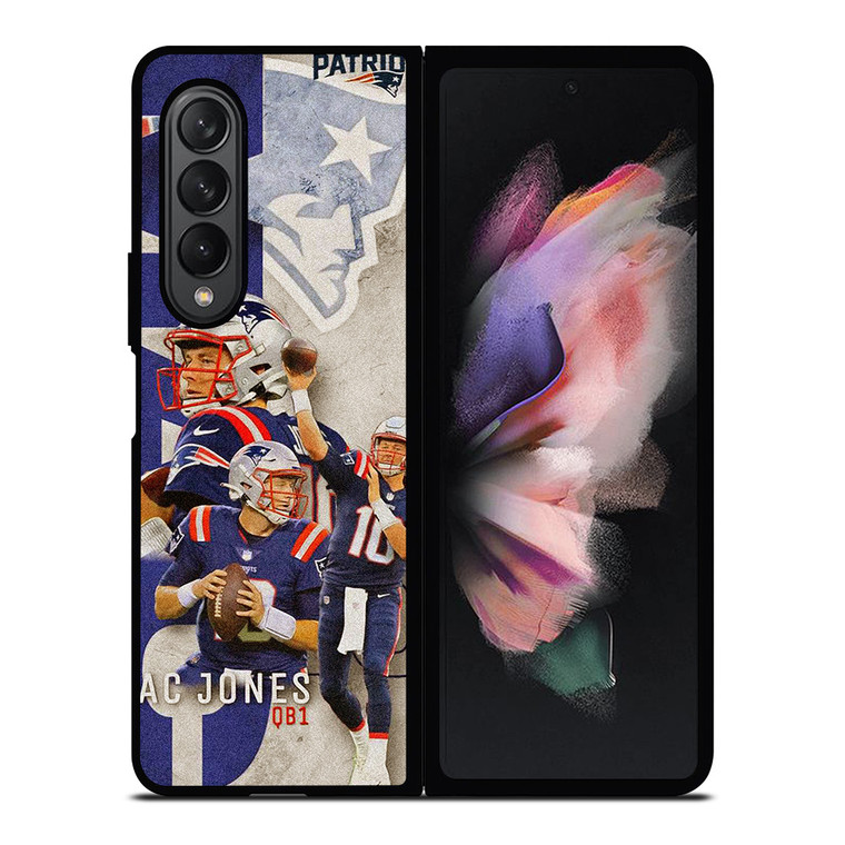 MAC JONES NEW ENGLAND PATRIOT NFL Samsung Galaxy Z Fold 3 Case Cover
