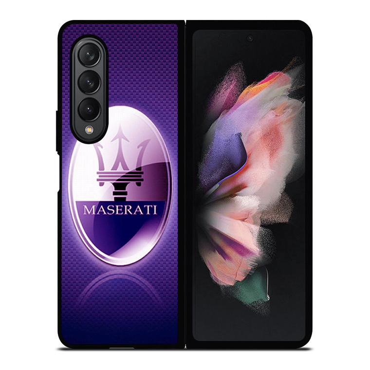 MASERATI CAR EMBLEM Samsung Galaxy Z Fold 3 Case Cover