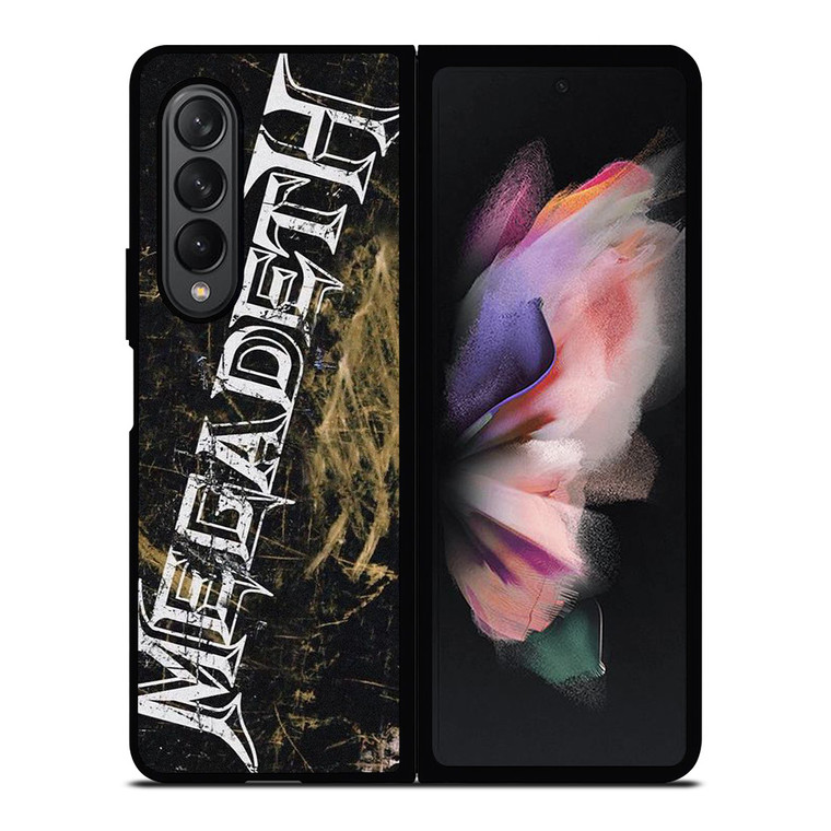MEGADETH METAL BAND GRUNGE Samsung Galaxy Z Fold 3 Case Cover
