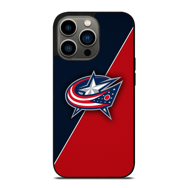 COLUMBUS BLUE JACKETS NHL HOCKEY LOGO iPhone 13 Pro Case Cover