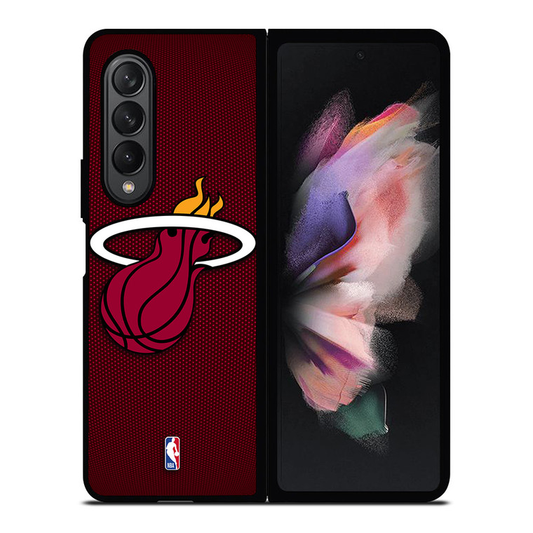 MIAMI HEAT NBA NIKE Samsung Galaxy Z Fold 3 Case Cover