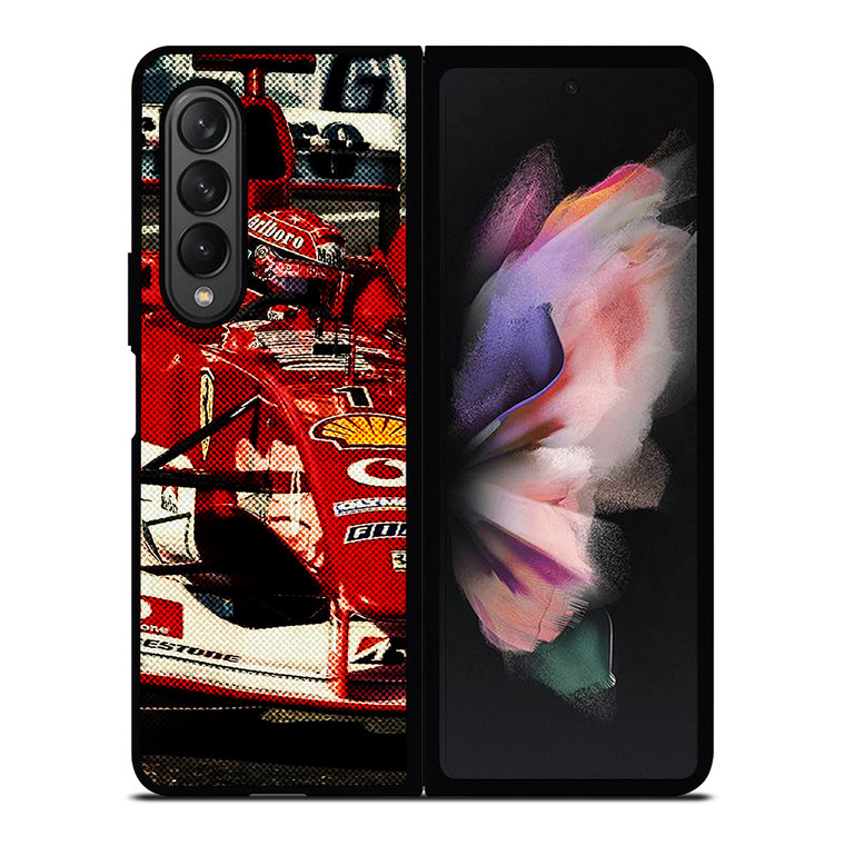 MICHAEL SCHUMACHER FERRARI F1 FORMULA ONE 2 Samsung Galaxy Z Fold 3 Case Cover