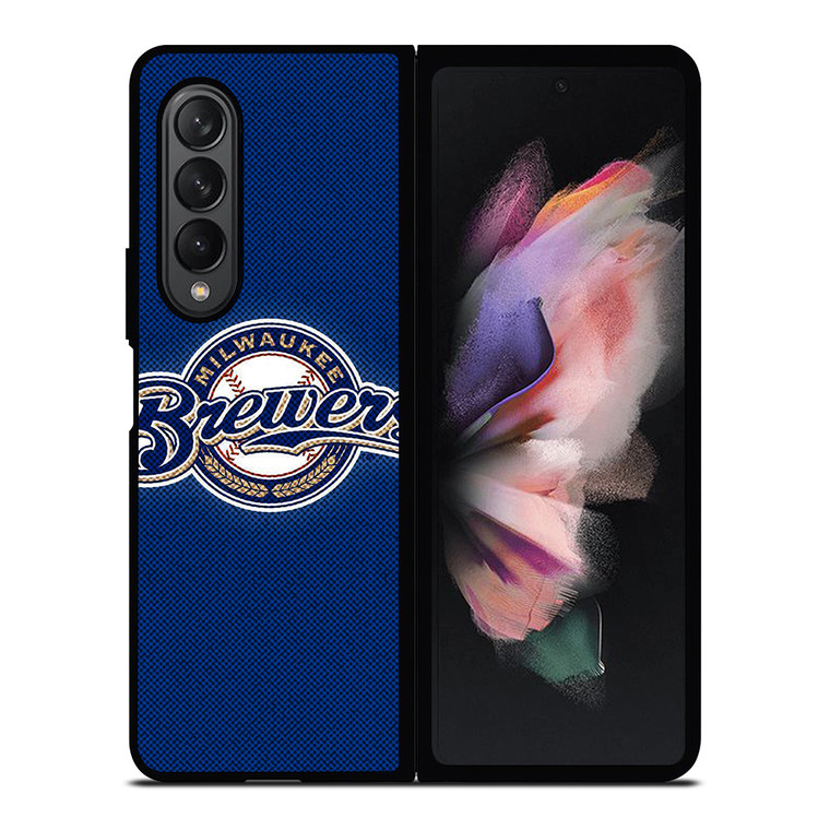 MILWAUKEE BREWERS MLB BASEBALL LOGO Samsung Galaxy Z Fold 3 Case Cover