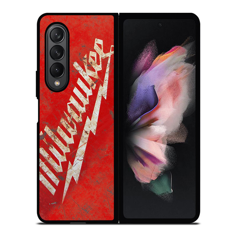 MILWAUKEE RUSTY LOGO Samsung Galaxy Z Fold 3 Case Cover