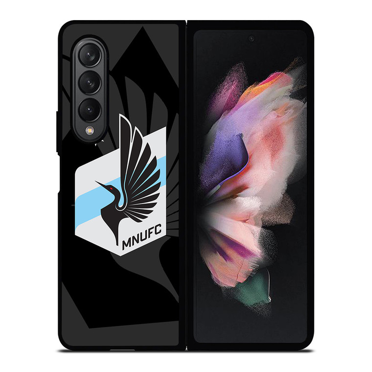 MINNESOTA UNITED FC MLS BLACK Samsung Galaxy Z Fold 3 Case Cover