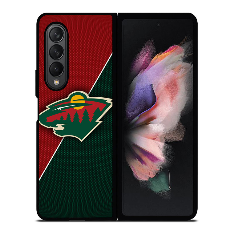 MINNESOTA WILD NHL HOCKEY LOGO Samsung Galaxy Z Fold 3 Case Cover