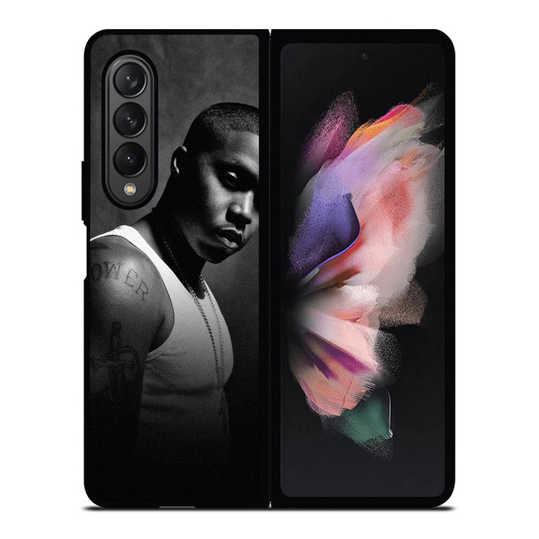 NASIR JONES NAS RAPPER Samsung Galaxy Z Fold 3 Case Cover