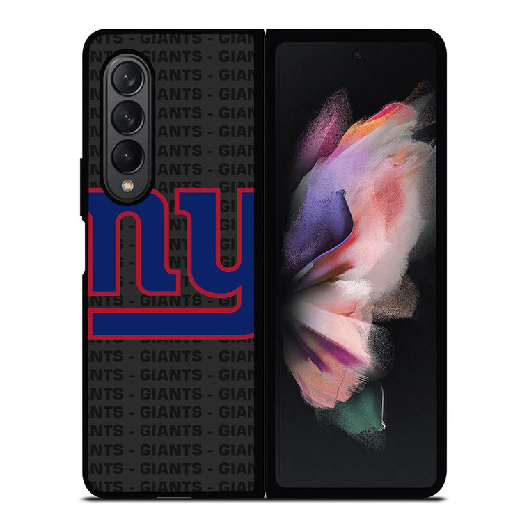 NEW YORK GIANTS FOOTBALL TEXT Samsung Galaxy Z Fold 3 Case Cover