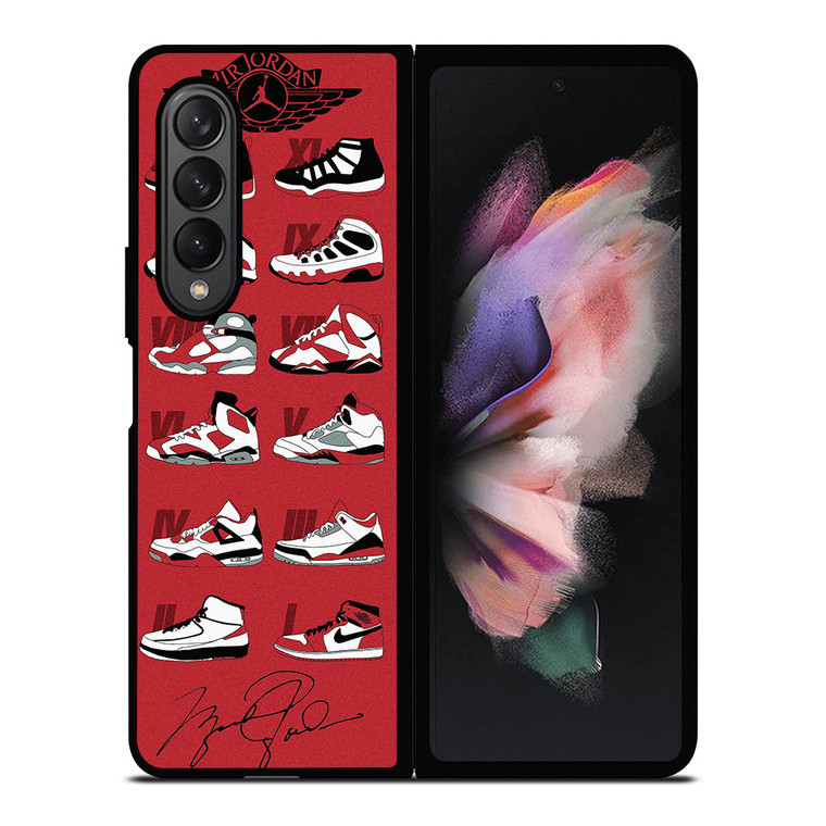 NIKE AIR JORDAN EVOLUTION Samsung Galaxy Z Fold 3 Case Cover