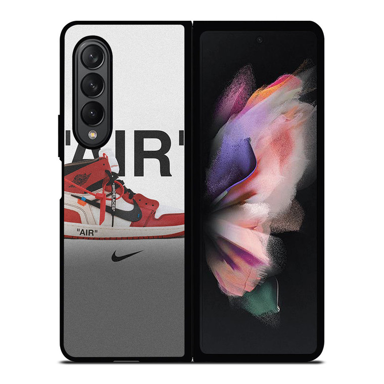 NIKE AIR JORDAN OFF WHITE RETRO Samsung Galaxy Z Fold 3 Case Cover