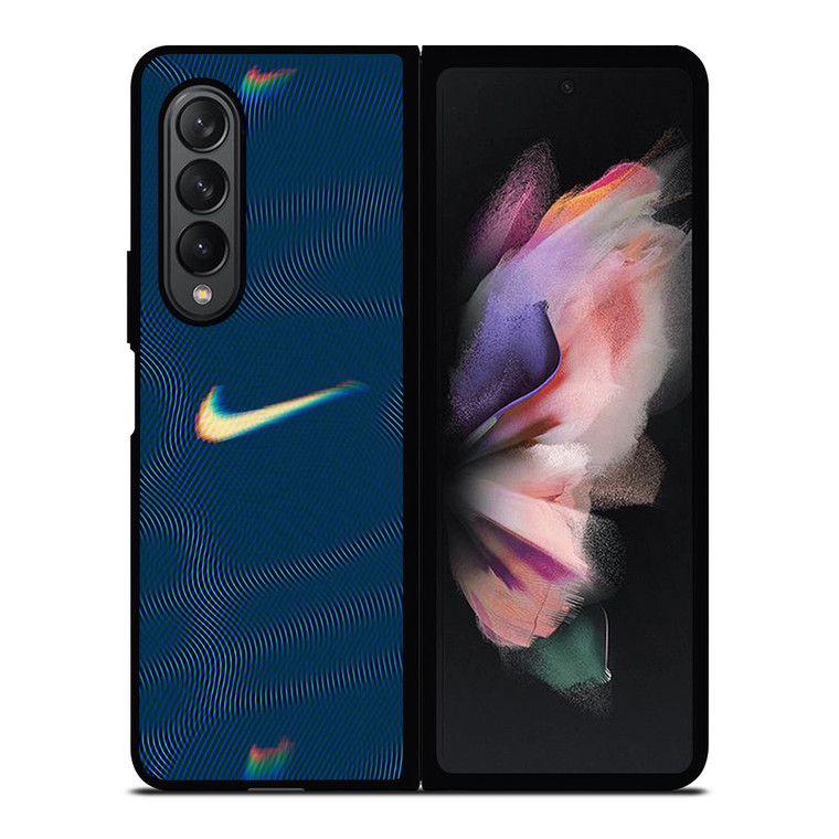 NIKE SWOOSH PSYCHEDELIC ART Samsung Galaxy Z Fold 3 Case Cover