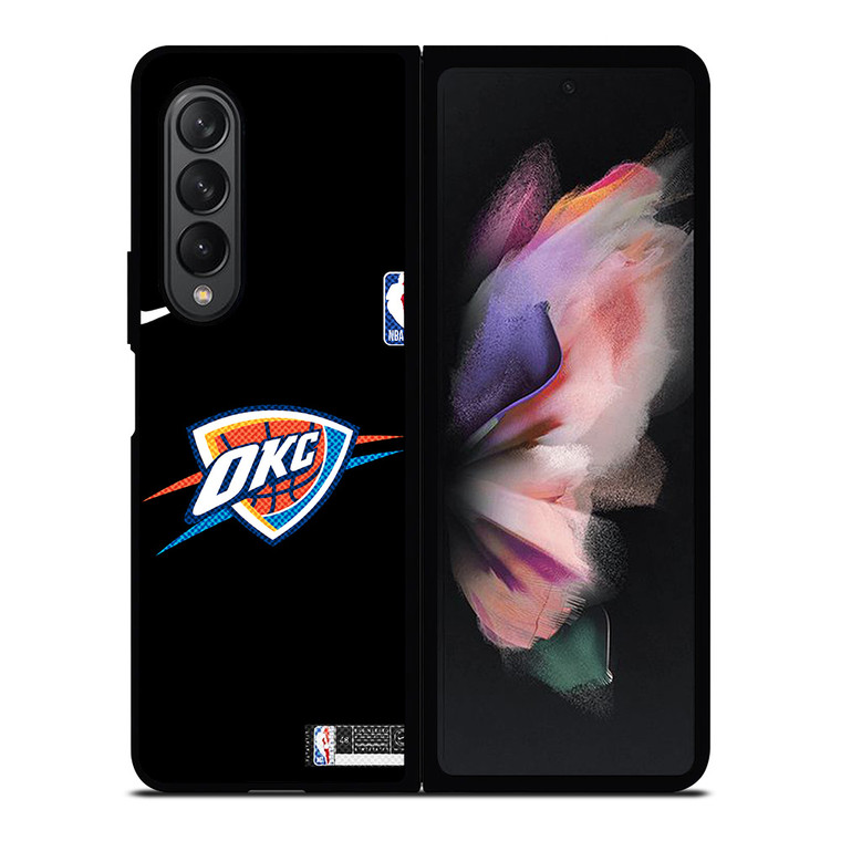 OKLAHOMA CITY THUNDER NIKE NBA BASKETBALL Samsung Galaxy Z Fold 3 Case Cover