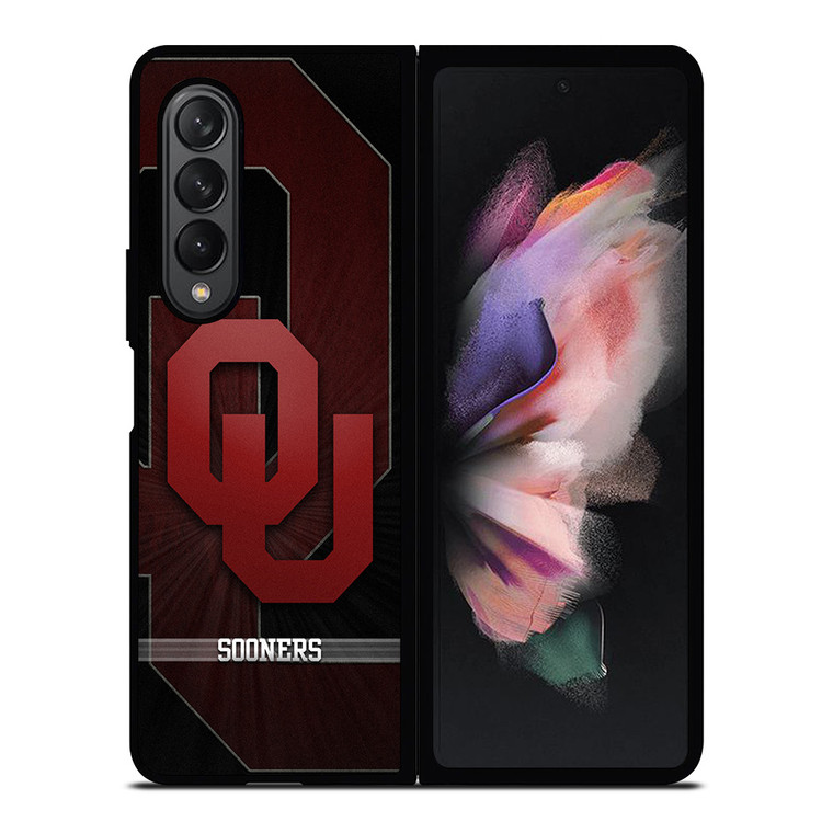 OKLAHOMA SOONERS FOOTBALL LOGO Samsung Galaxy Z Fold 3 Case Cover