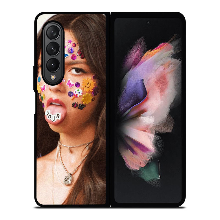 OLIVIA RODRIGO SOUR CUTE Samsung Galaxy Z Fold 3 Case Cover